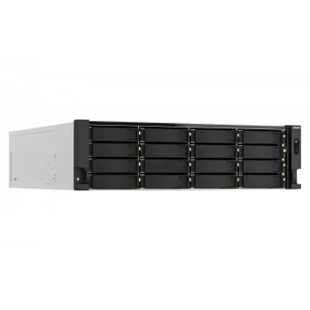 QNAP TS-h2287XU-RP NAS Rack (3U) Intel Xeon E E-2336 32 GB DDR4 0 TB QuTS hero Black, bianco