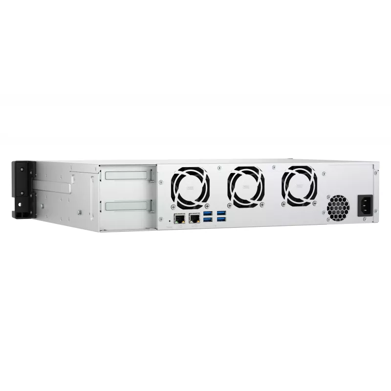 QNAP TS-855EU-8G NAS/Storage Server Rack (2U) Intel Atom® C5125 8 GB DDR4 0 TB QuTS hero Black