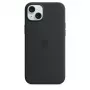 Cover Apple iPhone 15 Plus Silicone Case compatibile MagSafe nero