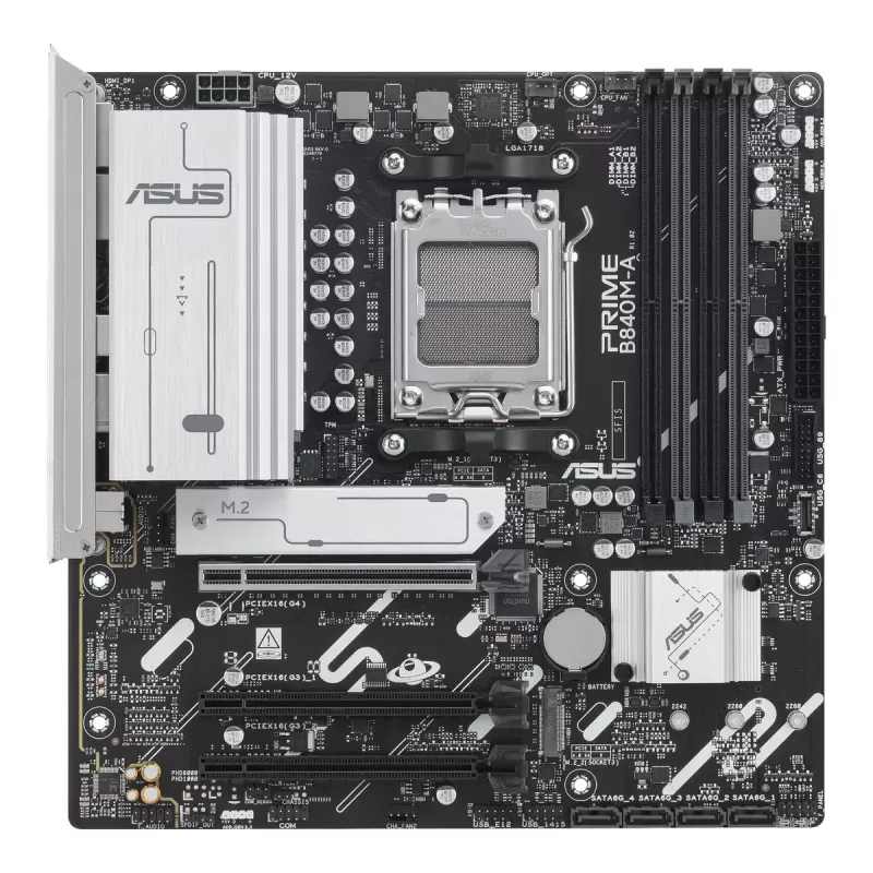 Scheda madre ASUS PRIME B840M-A-CSM AMD B840 socket AM5 micro ATX