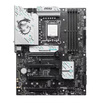 Scheda madre MSI B860 GAMING PLUS WIFI — Intel B860, LGA 1851, ATX, DDR5, 4x DIMM, 3x M.2, Wi-Fi 7, 5GbE