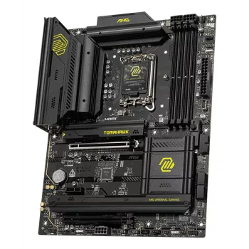 Scheda madre MSI MAG B860 TOMAHAWK WIFI — Intel B860, LGA 1851, ATX, DDR5, 4x DIMM, 3x M.2, Wi-Fi 7, 5GbE