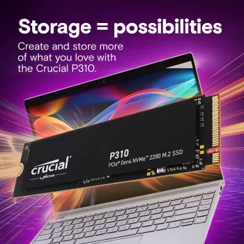 MICRON / CRUCIAL SSD - Crucial P310 - 1 TB - PCIe Gen4 x4 - M.2 2280
