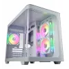 FSP S380-WA Case Mini Tower mITX, mATX bianco ARGB