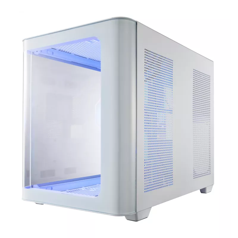 FSP S380-WA Case Mini Tower mITX, mATX bianco ARGB