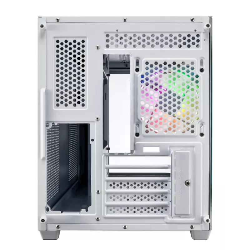 FSP S380-WA Case Mini Tower mITX, mATX bianco ARGB