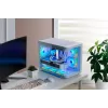 FSP S380-WA Case Mini Tower mITX, mATX bianco ARGB