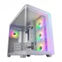 FSP M580-WA Case Midi Tower mITX, mATX bianco ARGB, Midi Tower, PC, bianco, ATX, micro ATX, Mini-ITX, vetro, SPCC, Gaming