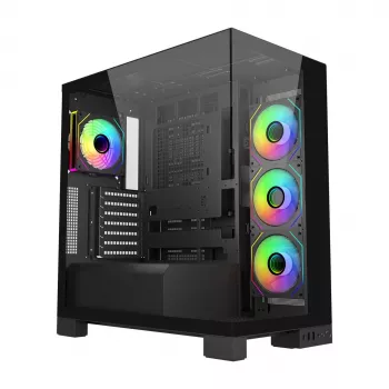 FSP M540-BA Case Midi Tower mITX, mATX, ATX (BTF) nero