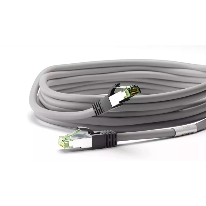 Cavo di rete Goobay CAT 8.1 patch RJ-45 Cat8.1 2m grigio