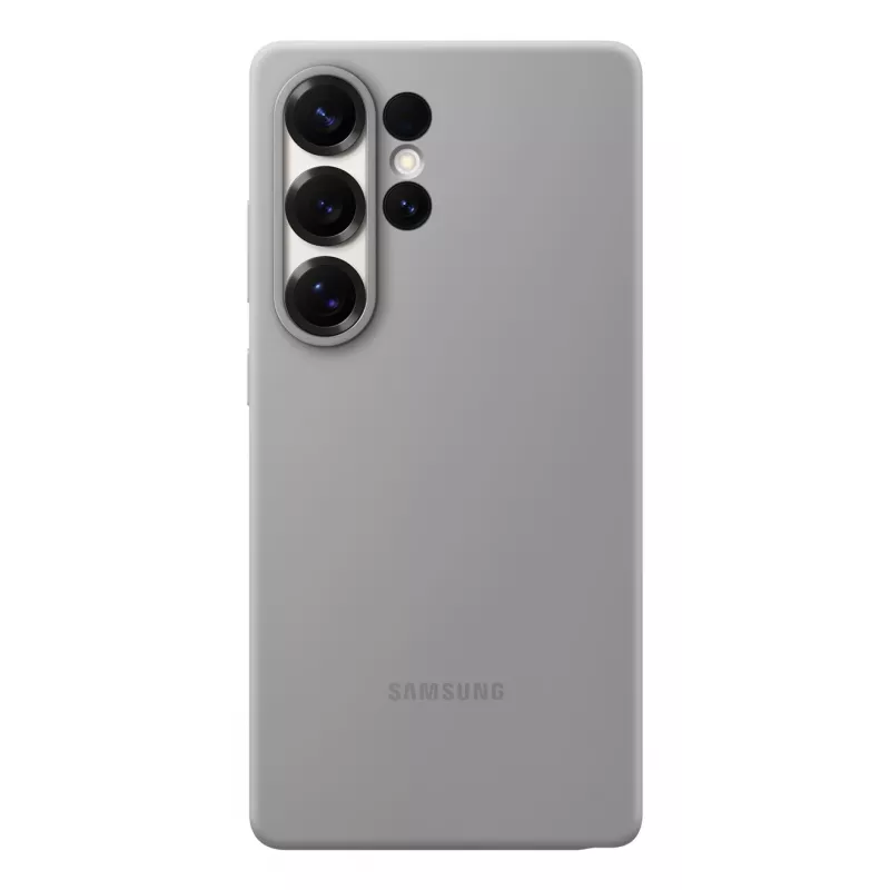 Samsung EF-PS938CJEGWW cover in silicone per Galaxy S25 Ultra, grigia