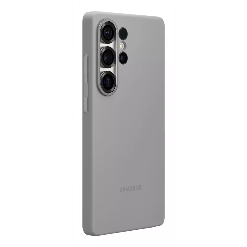 Samsung EF-PS938CJEGWW cover in silicone per Galaxy S25 Ultra, grigia