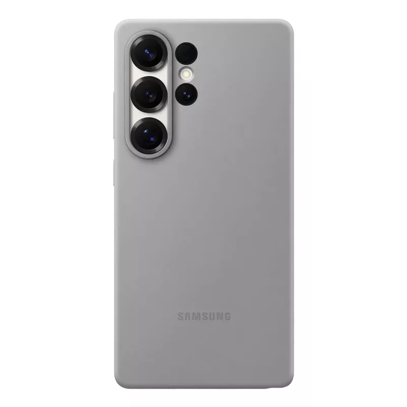 Samsung EF-PS938CJEGWW cover in silicone per Galaxy S25 Ultra, grigia