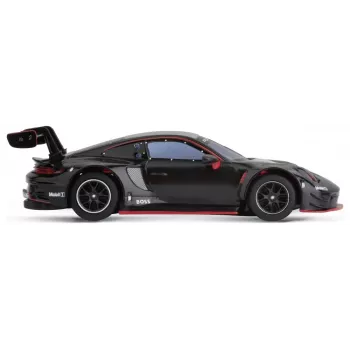 Modello auto sportiva Carrera Porsche 911 GT3 R nero Devil 8 anni