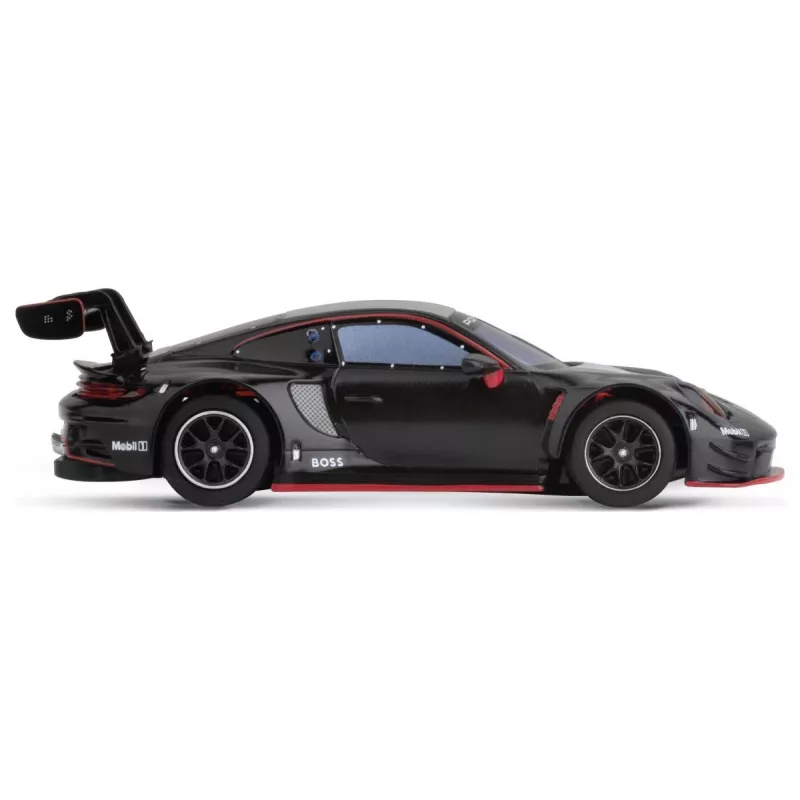 Modello auto sportiva Carrera Porsche 911 GT3 R nero Devil 8 anni