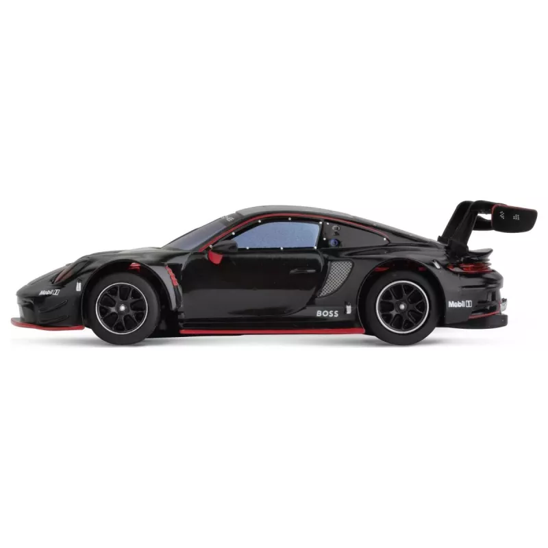 Modello auto sportiva Carrera Porsche 911 GT3 R nero Devil 8 anni
