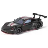 Modello auto sportiva Carrera Porsche 911 GT3 R nero Devil 8 anni