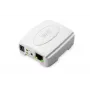 DIGITUS server di stampa USB, 1 porta 1x RJ45, 1x USB A, USB 2.0 per tutti i sistemi operativi comuni