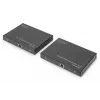 DIGITUS HDMI 2.0 HDMI KVM Extender Set – 70 m, USB 1.1, supporto touch panel