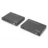 DIGITUS HDMI 2.0 HDMI KVM Extender Set – 70 m, USB 1.1, supporto touch panel
