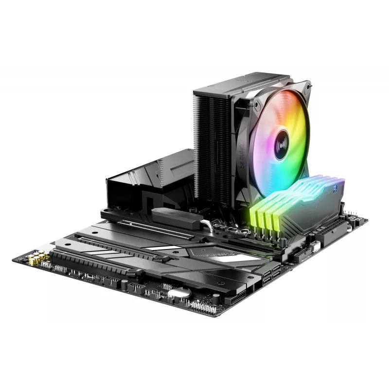 be quiet! Pure Rock 3 LX dissipatore CPU ad aria 12 cm nero 1 pz.