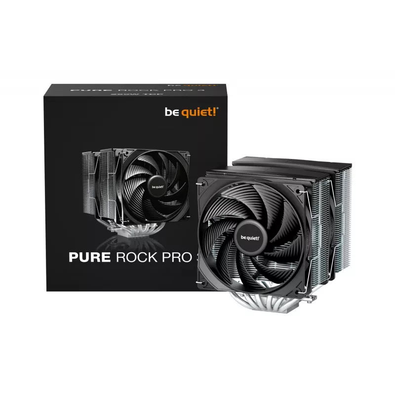 be quiet! Pure Rock Pro 3 dissipatore CPU ad aria 12 cm argento 1 pezzo