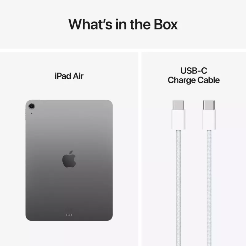 APPLE iPad Air (2025) - M3 - 11 pollici - 7ª generazione - Wi-Fi - 256GB - grigio siderale