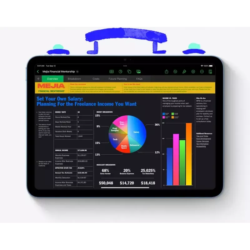 Tablet Apple iPad Air 11 pollici M3 8GB 1TB iPadOS 18