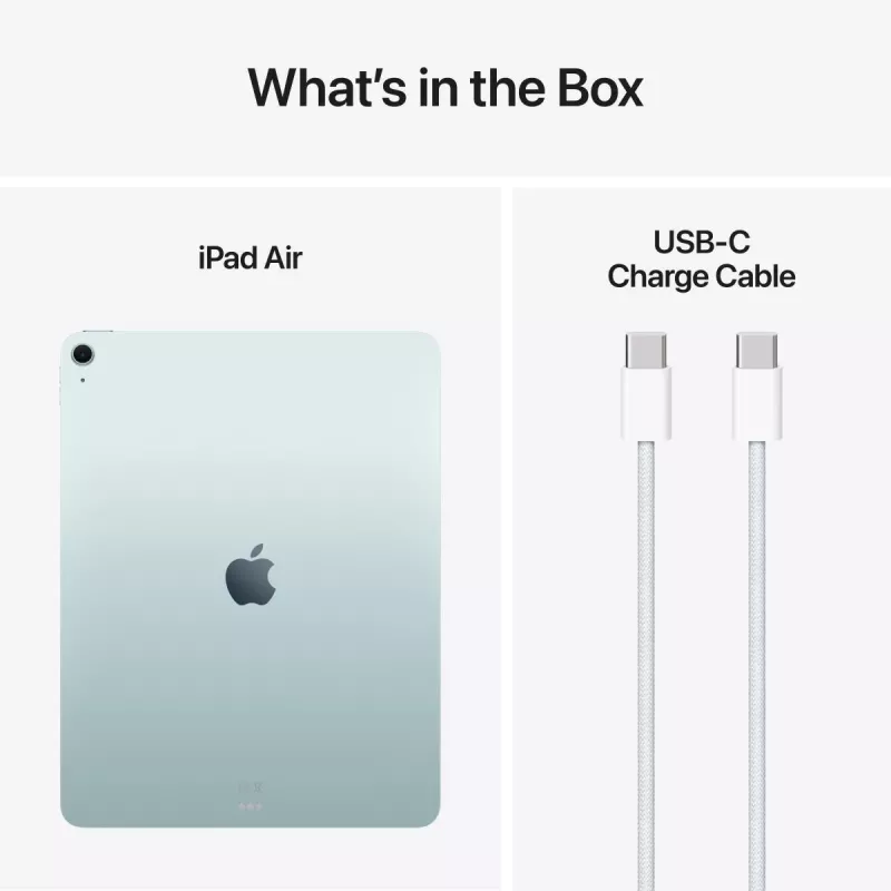 APPLE iPad Air (2025) - M3 - 13 pollici - 7ª generazione - Wi-Fi - 256 GB - blu