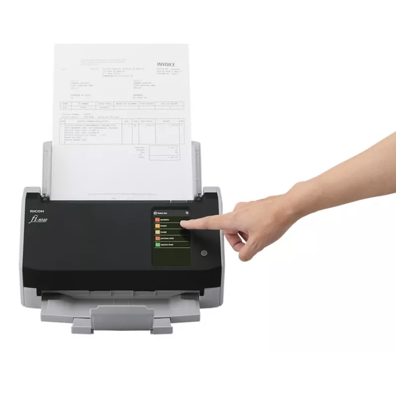 Ricoh fi-8040 scanner ADF + alimentazione manuale 600 x 600 DPI A4 nero, grigio
