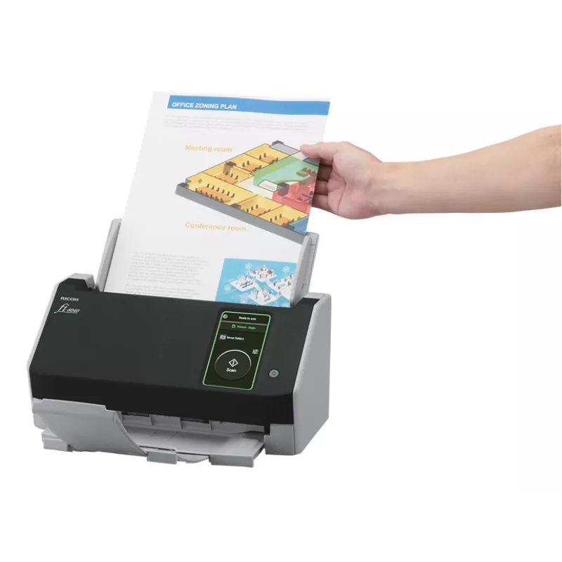 Ricoh fi-8040 scanner ADF + alimentazione manuale 600 x 600 DPI A4 nero, grigio