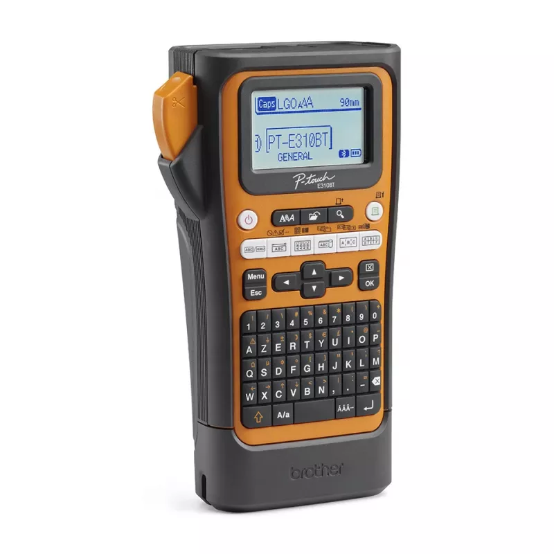 Brother PT-E310BTVP etichettatrice trasferimento termico 180 x 180 dpi 20 mm/s con cavo e wireless HSE/TZe Bluetooth QWERTY