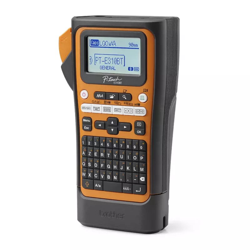 Brother PT-E310BTVP etichettatrice trasferimento termico 180 x 180 dpi 20 mm/s con cavo e wireless HSE/TZe Bluetooth QWERTY