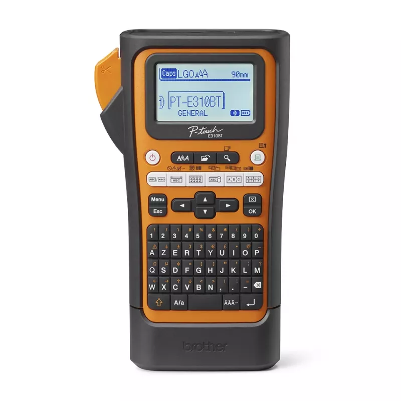 Brother PT-E310BTVP etichettatrice trasferimento termico 180 x 180 dpi 20 mm/s con cavo e wireless HSE/TZe Bluetooth QWERTY