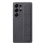 Samsung EF-GS938CBEGWW Standing Grip custodia per Galaxy S25 Ultra, silicone, nera
