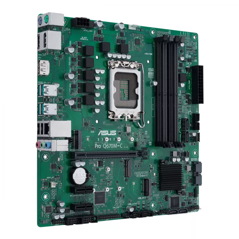 Scheda madre ASUS PRO Q670M-C-CSM Intel Q670 LGA 1700 micro ATX
