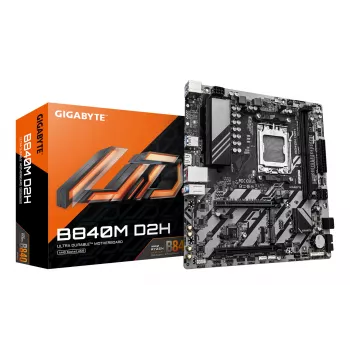 Scheda madre GIGABYTE B840M D2H, AMD Ryzen 9000, Socket AM5, Micro ATX