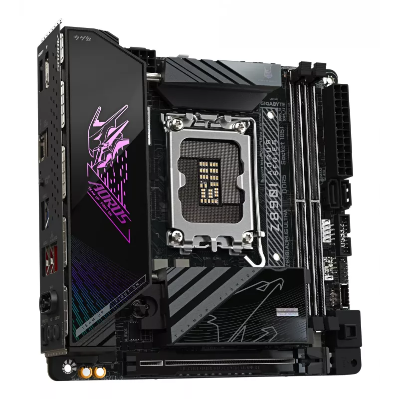 Scheda madre GIGABYTE Z890I AORUS ULTRA, chipset Intel, LGA 1851, Mini ITX