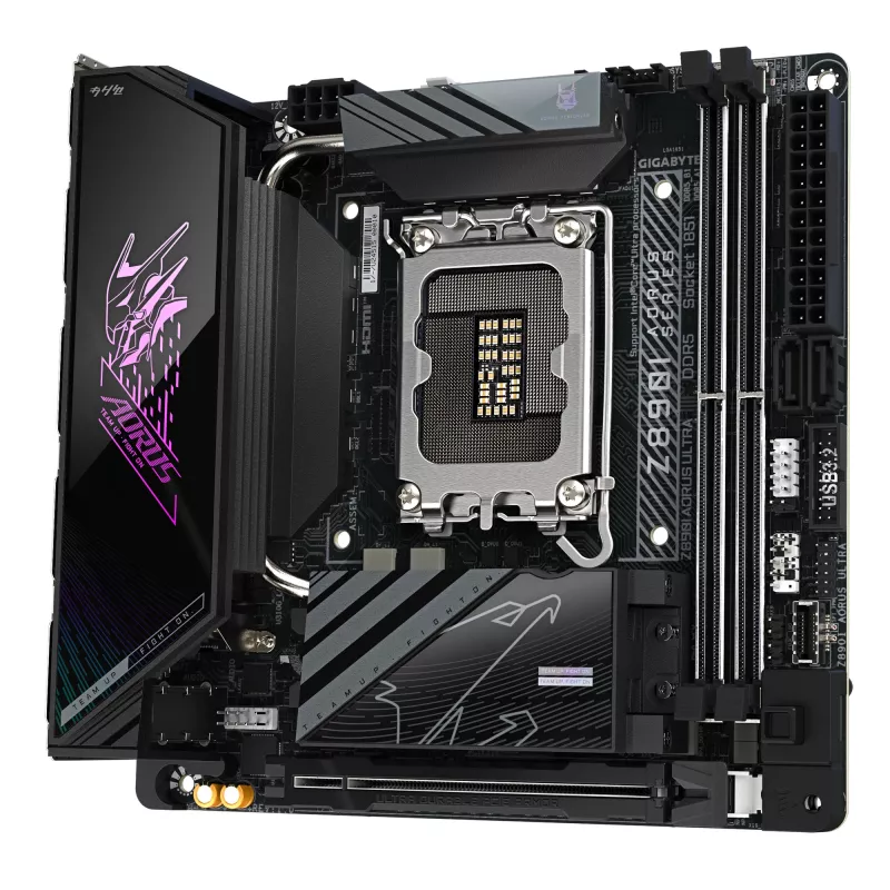 Scheda madre GIGABYTE Z890I AORUS ULTRA, chipset Intel, LGA 1851, Mini ITX
