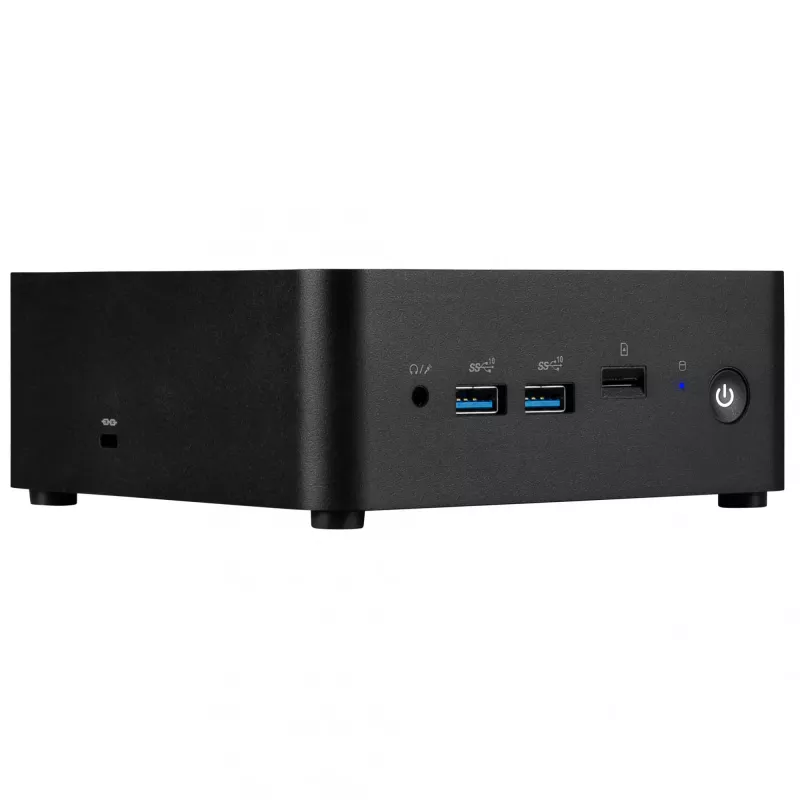 MSI Cubi NUC 1MG-024XDE Intel Core 3 100U 8 GB DDR5-SDRAM 256 GB SSD Mini PC nero