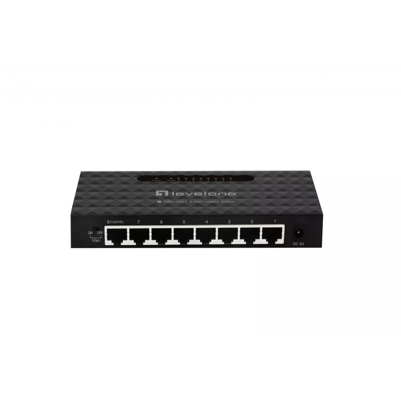LevelOne GEU-0821 Switch di rete gestito Gigabit Ethernet (10/100/1000)