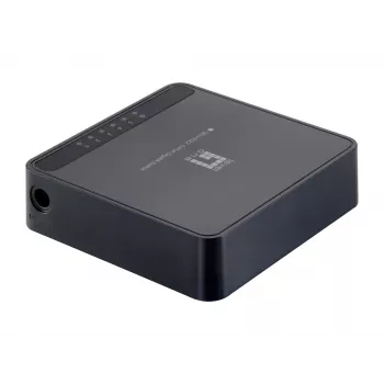 LevelOne Switch 5 porte Gigabit, Gigabit Ethernet (10/100/1000), full duplex