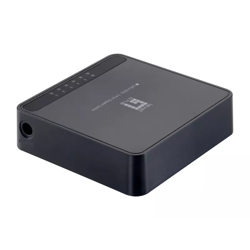LevelOne Switch 5 porte Gigabit, Gigabit Ethernet (10/100/1000), full duplex