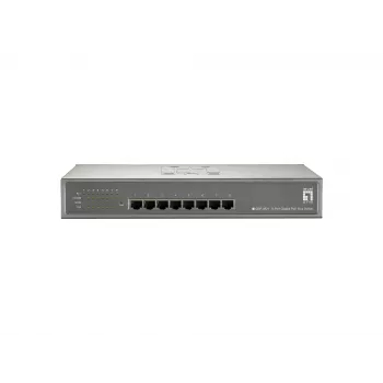 LevelOne Switch Gigabit PoE 8 porte, 802.3at/af PoE, 123,2 W