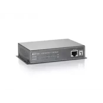 Switch unmanaged LevelOne 5 porte Gigabit PoE