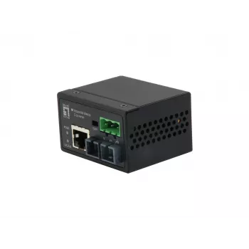 Convertitore di media industriale Fast Ethernet LevelOne da RJ45 a SC, fibra multimodale, 2 km, da -40 °C a 75 °C