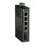 Switch industriale LevelOne 5 porte Fast Ethernet, guida DIN, 1 x fibra ottica multimodale SC, da -20 °C a 70 °C
