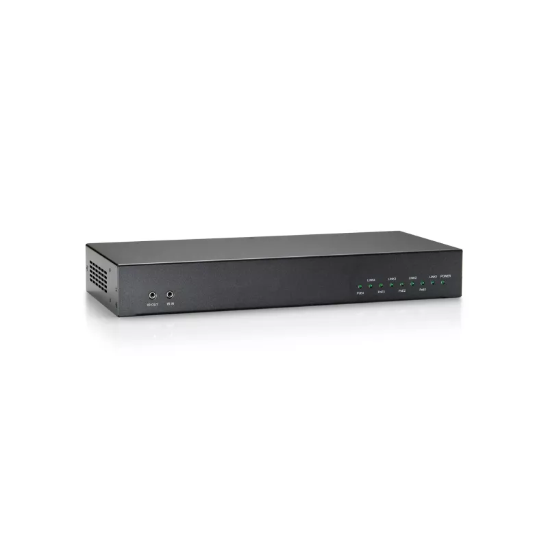 Trasmettitore HDMI su Cat.5 LevelOne, HDBaseT, 100 m, 4 uscite canale, PoE 802.3af