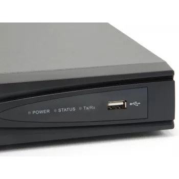 Videoregistratore di rete PoE 4 canali LevelOne GEMINI, 4 uscite PoE, H.265