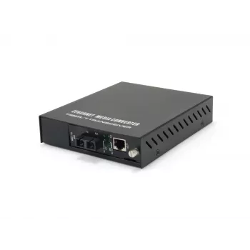 Convertitore di media Fast Ethernet managed LevelOne da RJ45 a SC, fibra multimodale